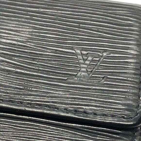Louis Vuitton Key Case - Black Epi Leather - Picture 2 of 11